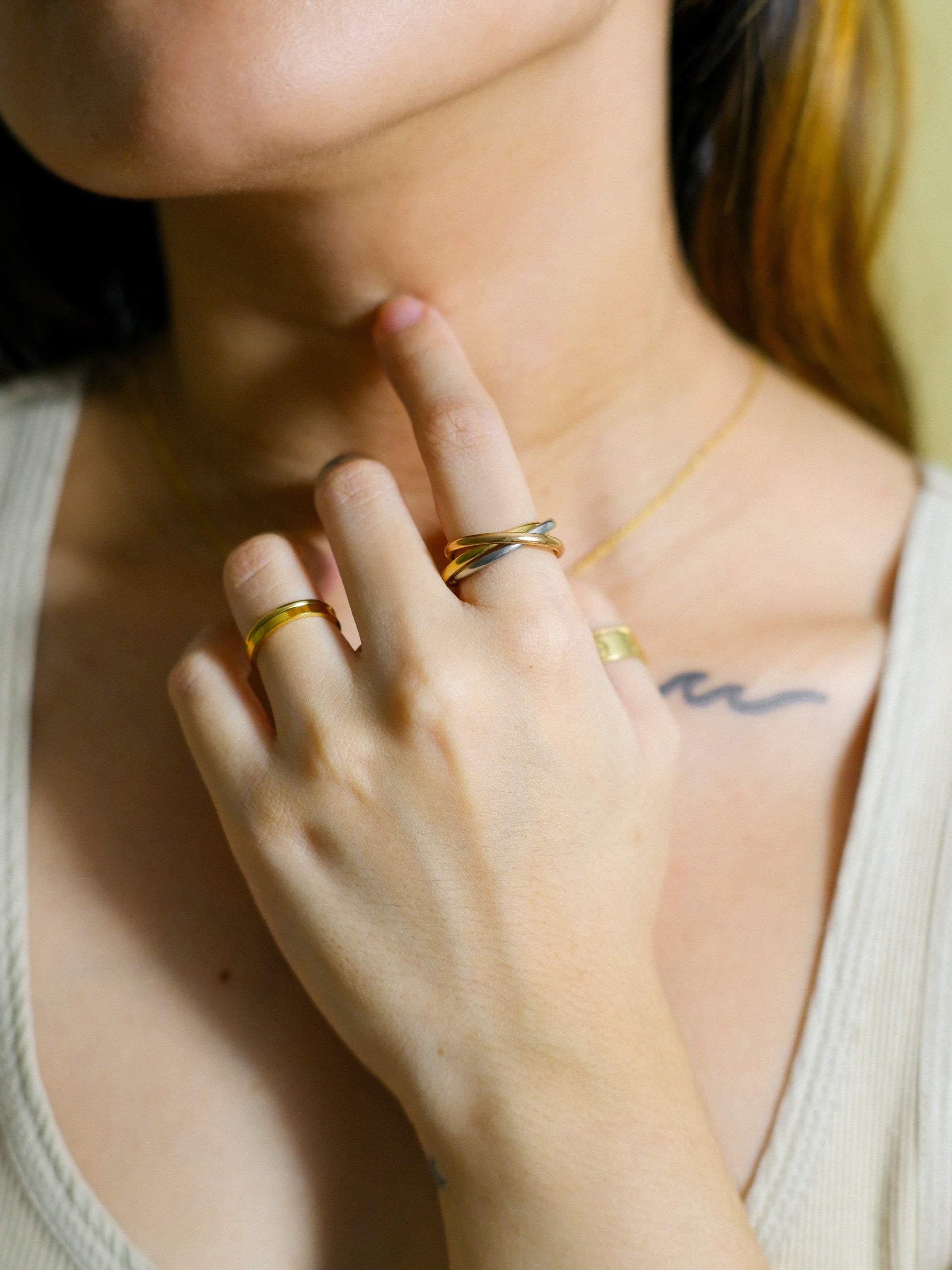 The Tri 2mm Fidget Band