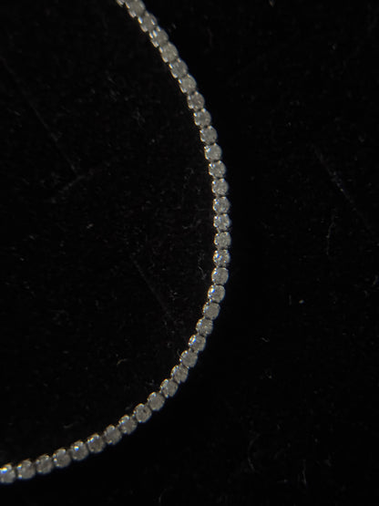 The Ultra Mini 1.20ct Diamond Tennis Bracelet in Solid Gold