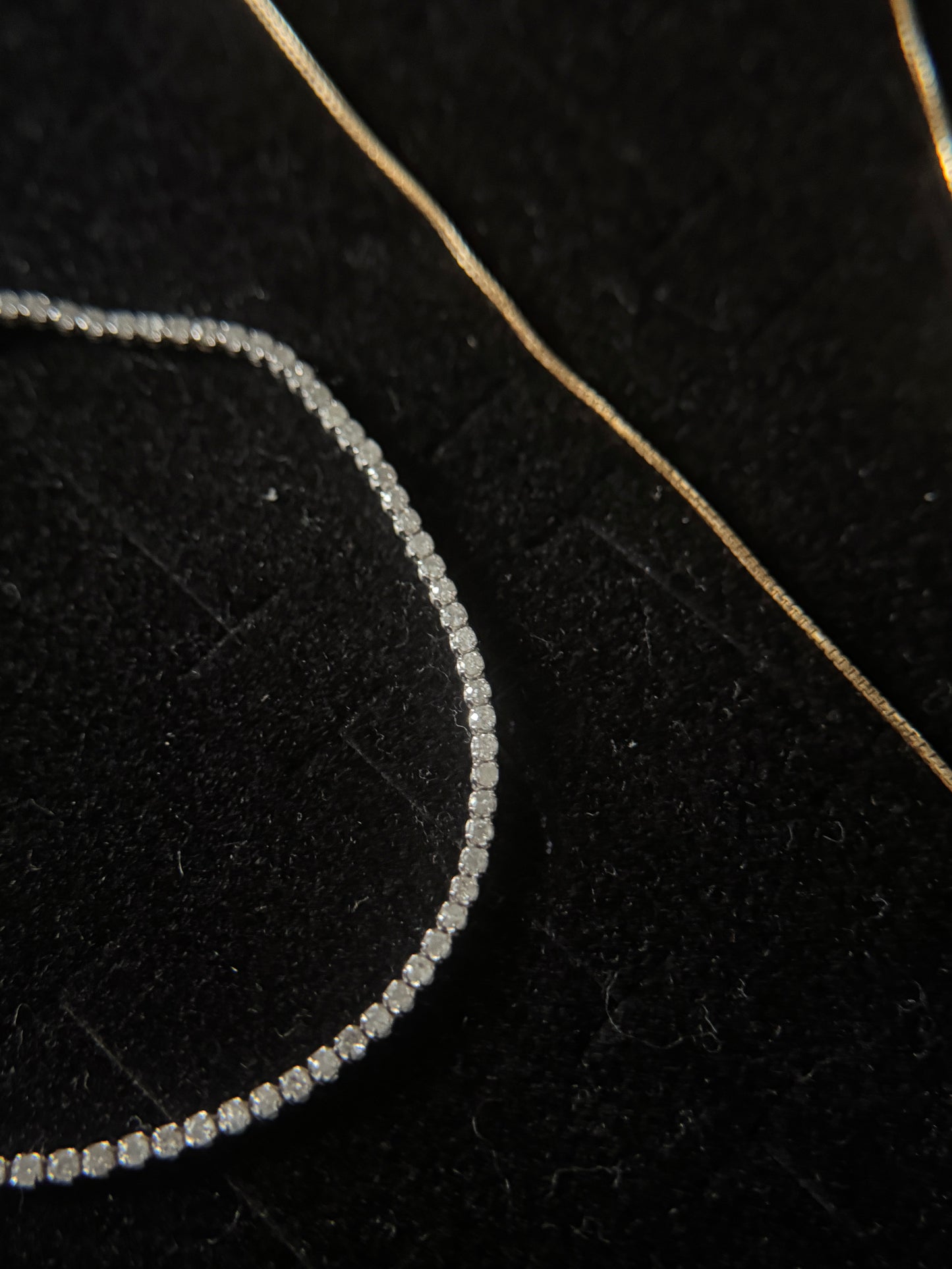 The Ultra Mini 1.20ct Diamond Tennis Bracelet in Solid Gold