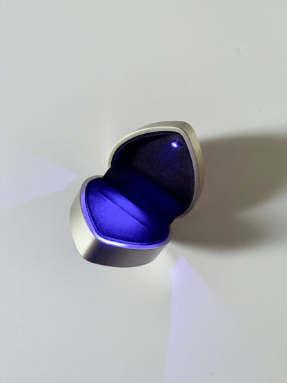 LED Heart Ring Box