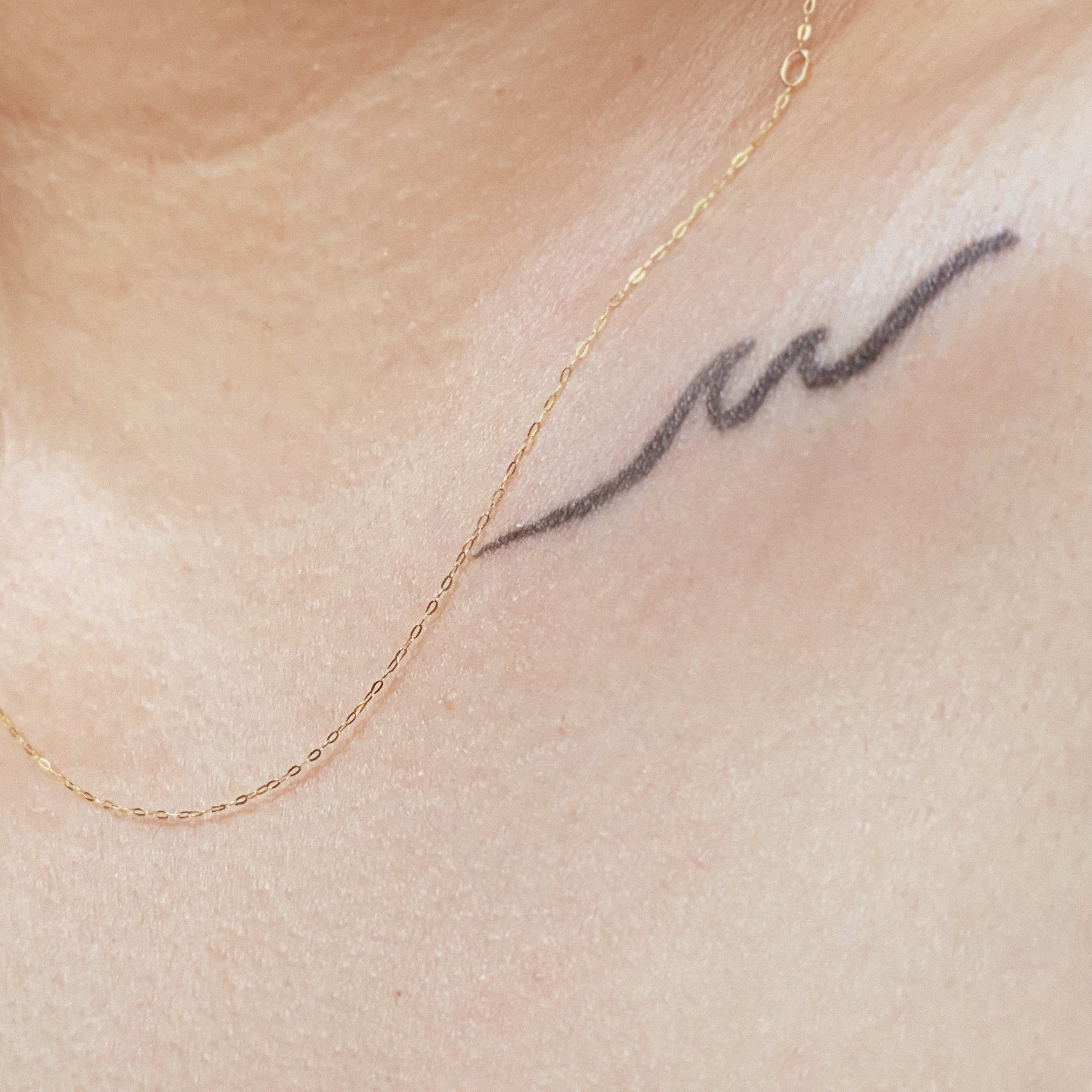 The Baby Alhambra Necklace in Solid Gold