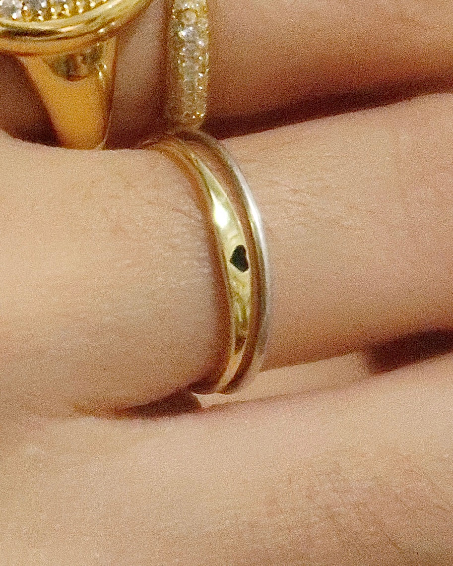 The Heart Baby Signet Ring