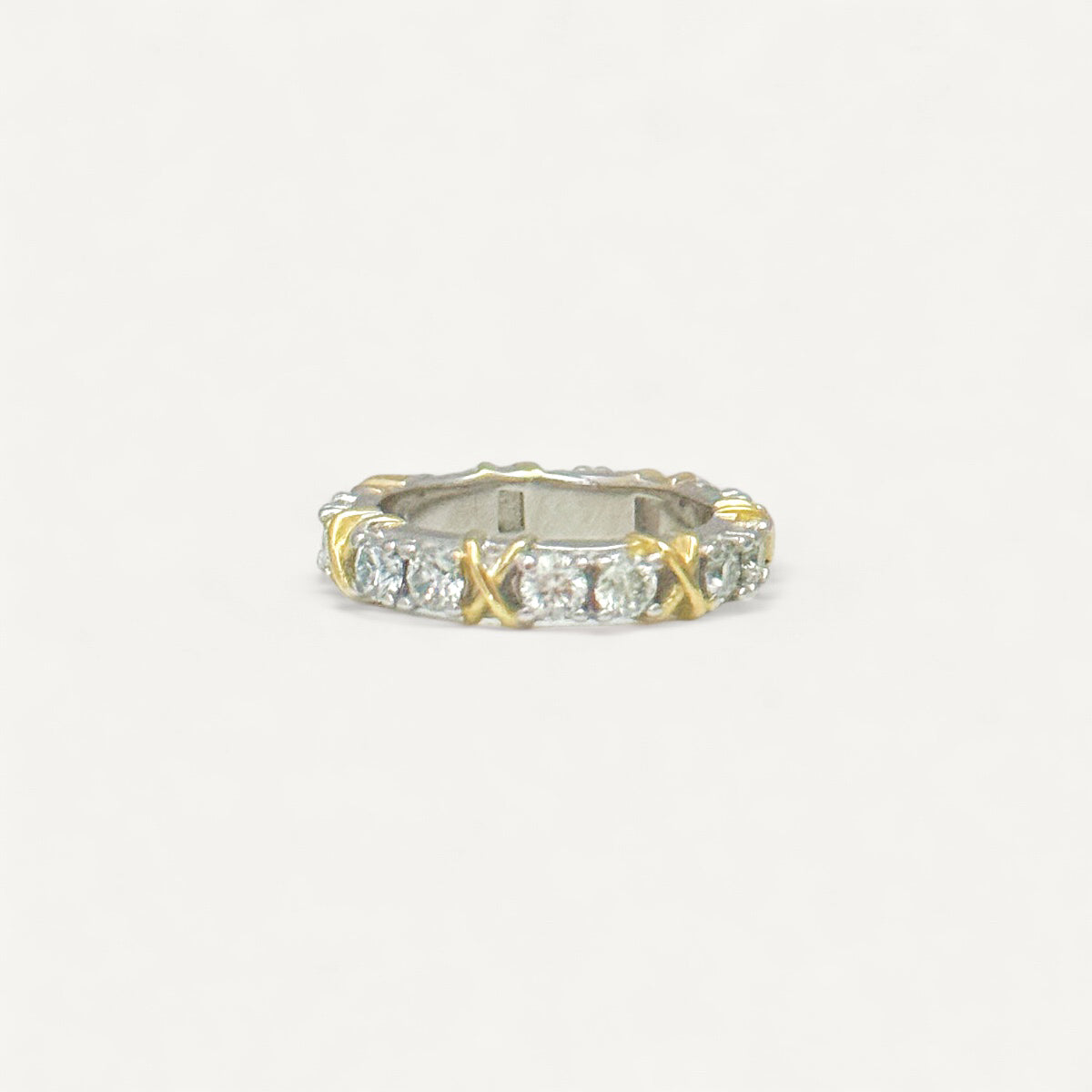 The Estelle Xo Moissanite Ring