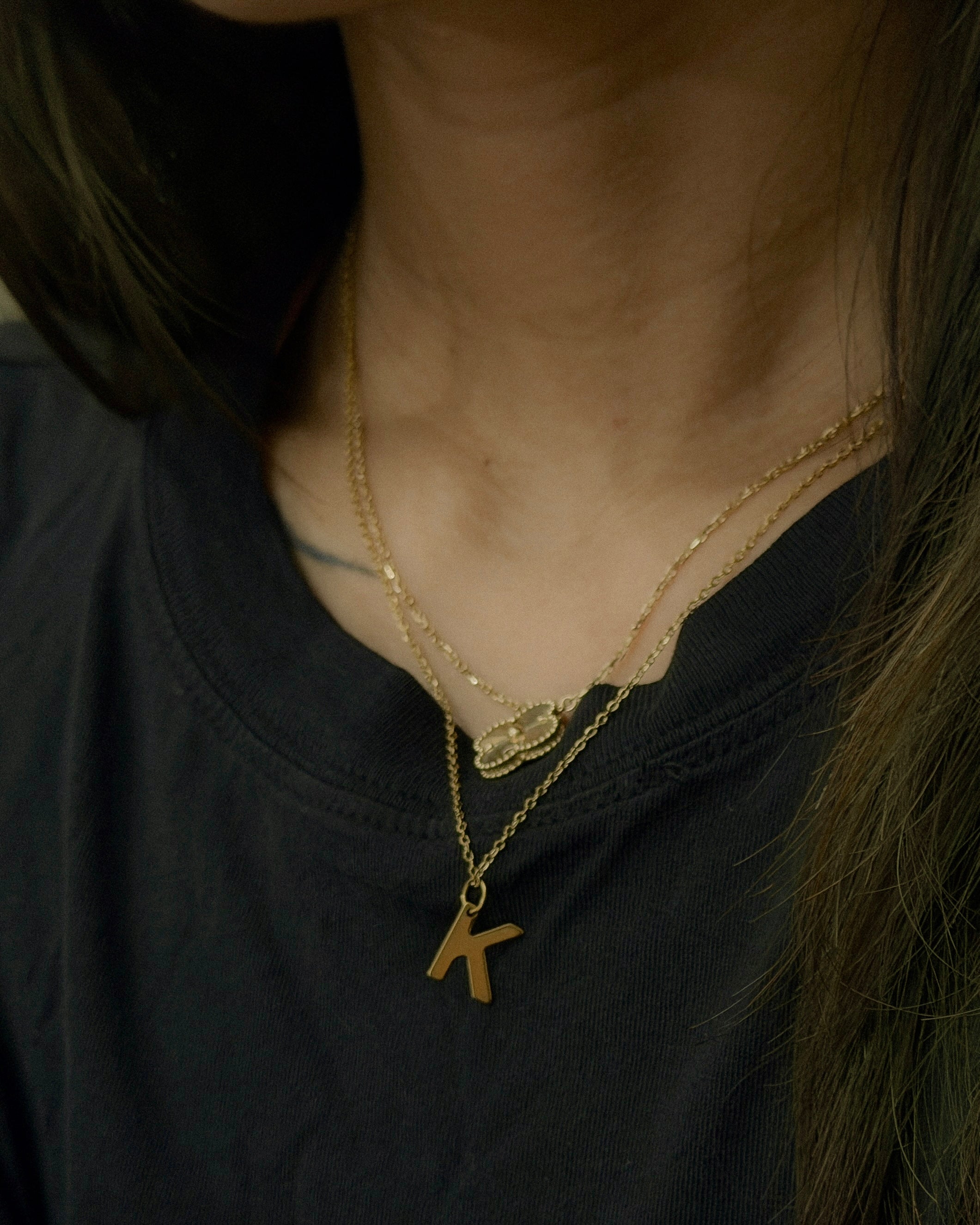 The Dangling Initial Necklace | Holiday Shop