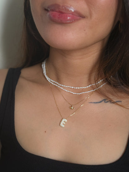 The Mini Natural Pearl Choker Necklace