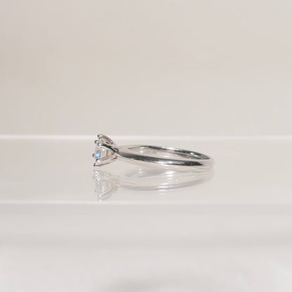 The Six Prong Classic Moissanite Ring
