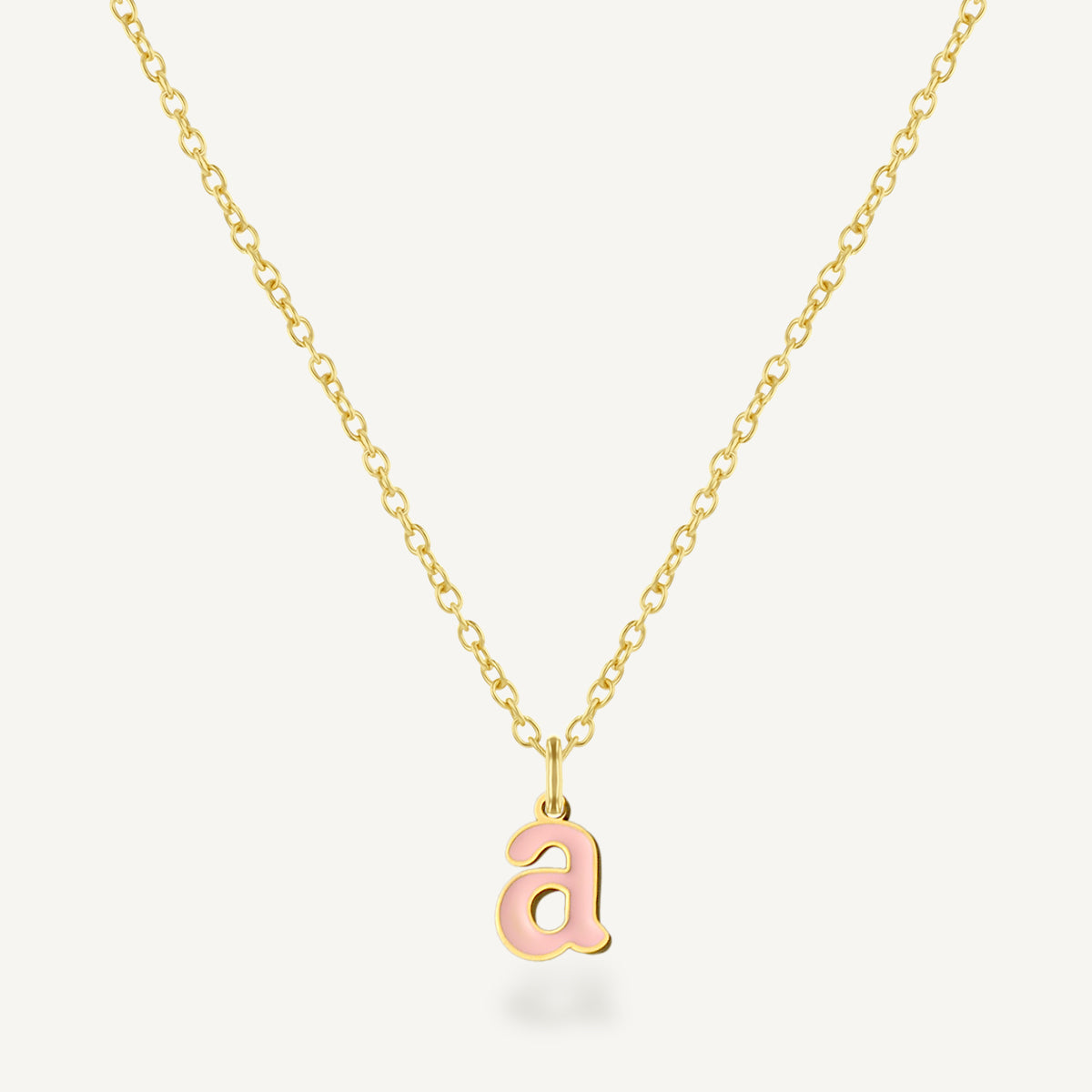 The Color Play Feel-Good Initial Necklace