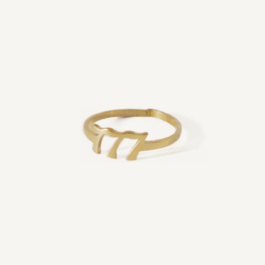 The Any-size Lucky Angel Number Ring