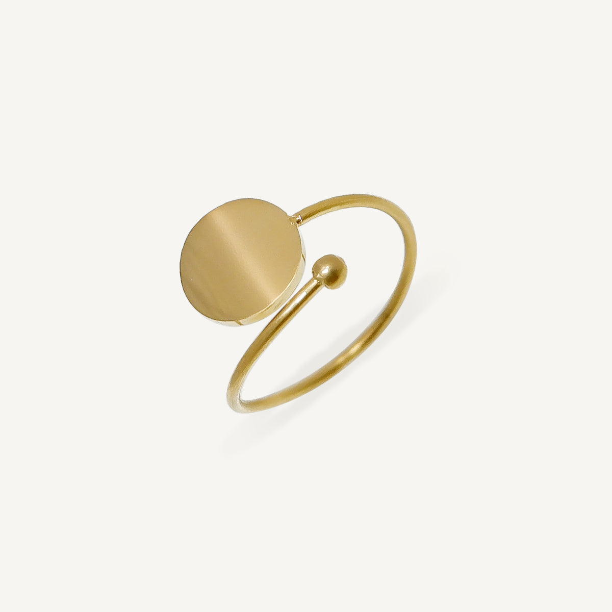 The Glassy Disc Ring