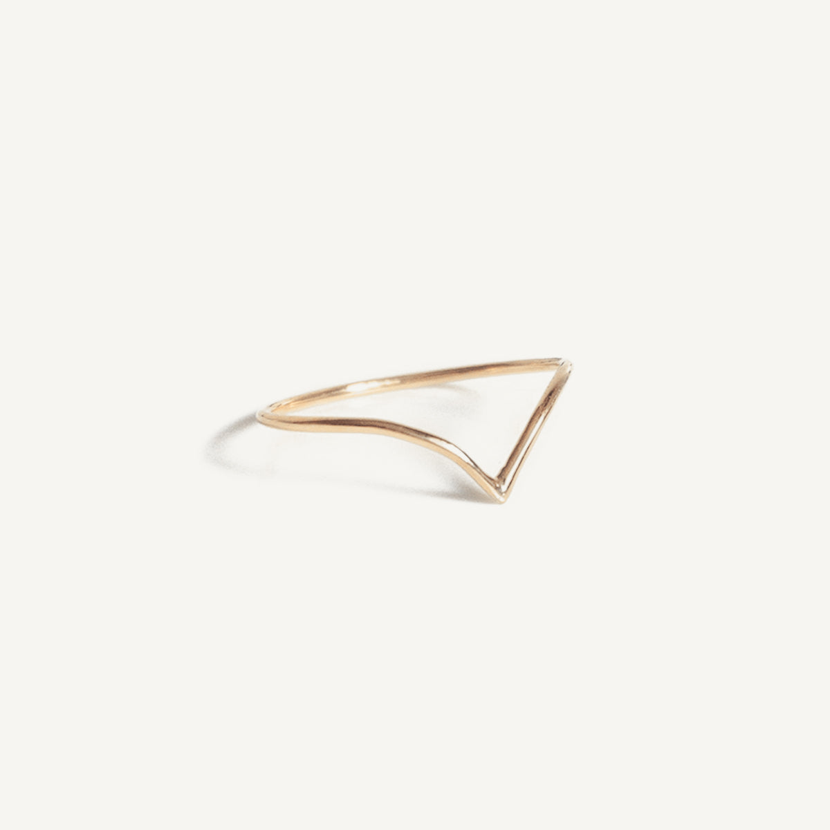 The Ava Midi Ring in Solid Gold