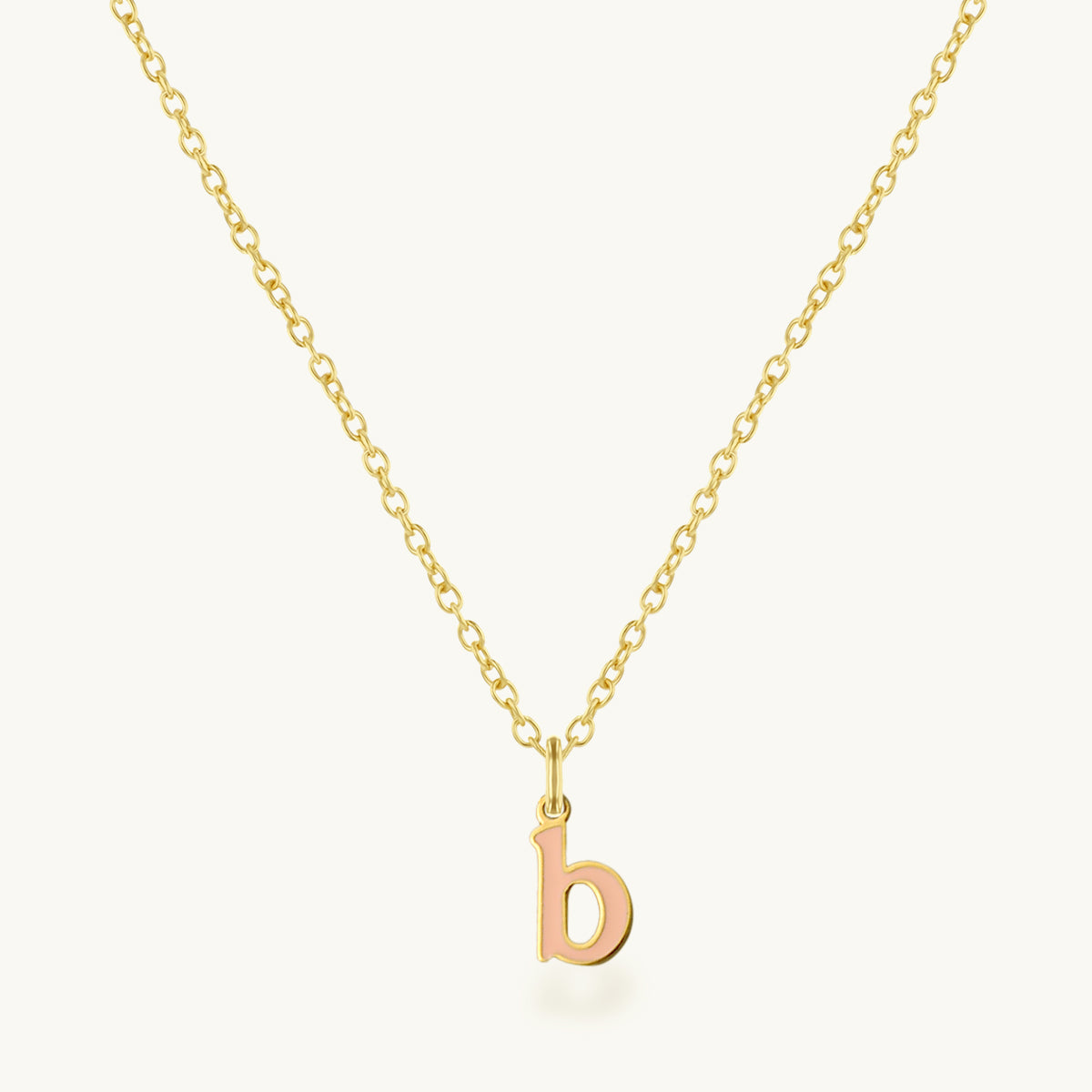 The Color Play Feel-Good Initial Necklace