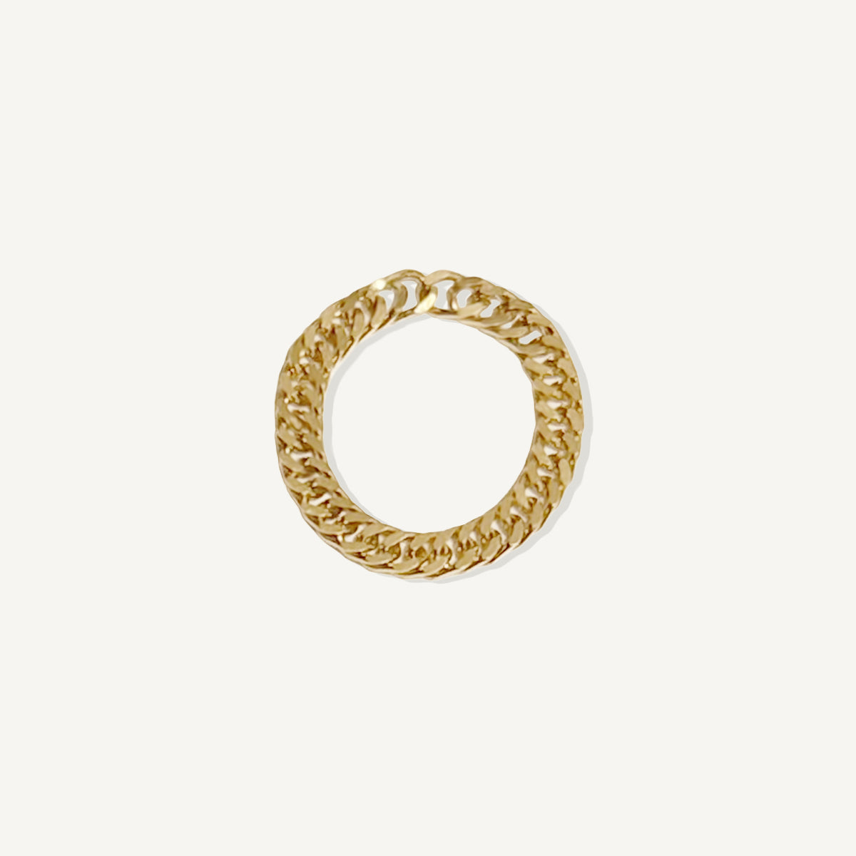 The Baby Cuban Chain Pinky Ring