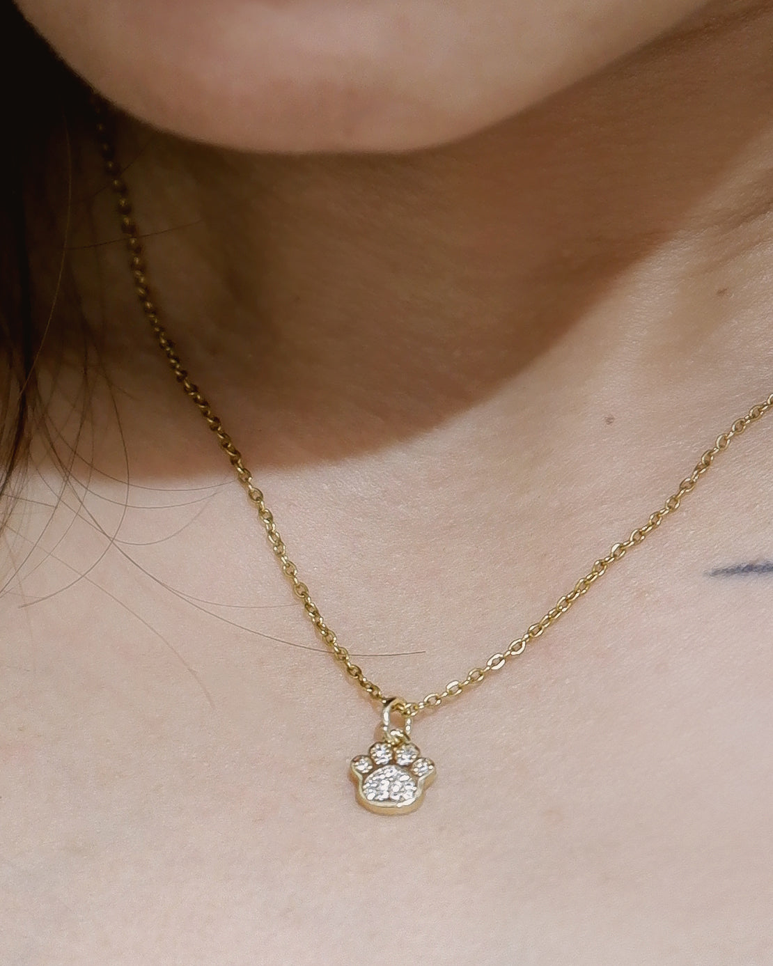 The Baby Paw Necklace