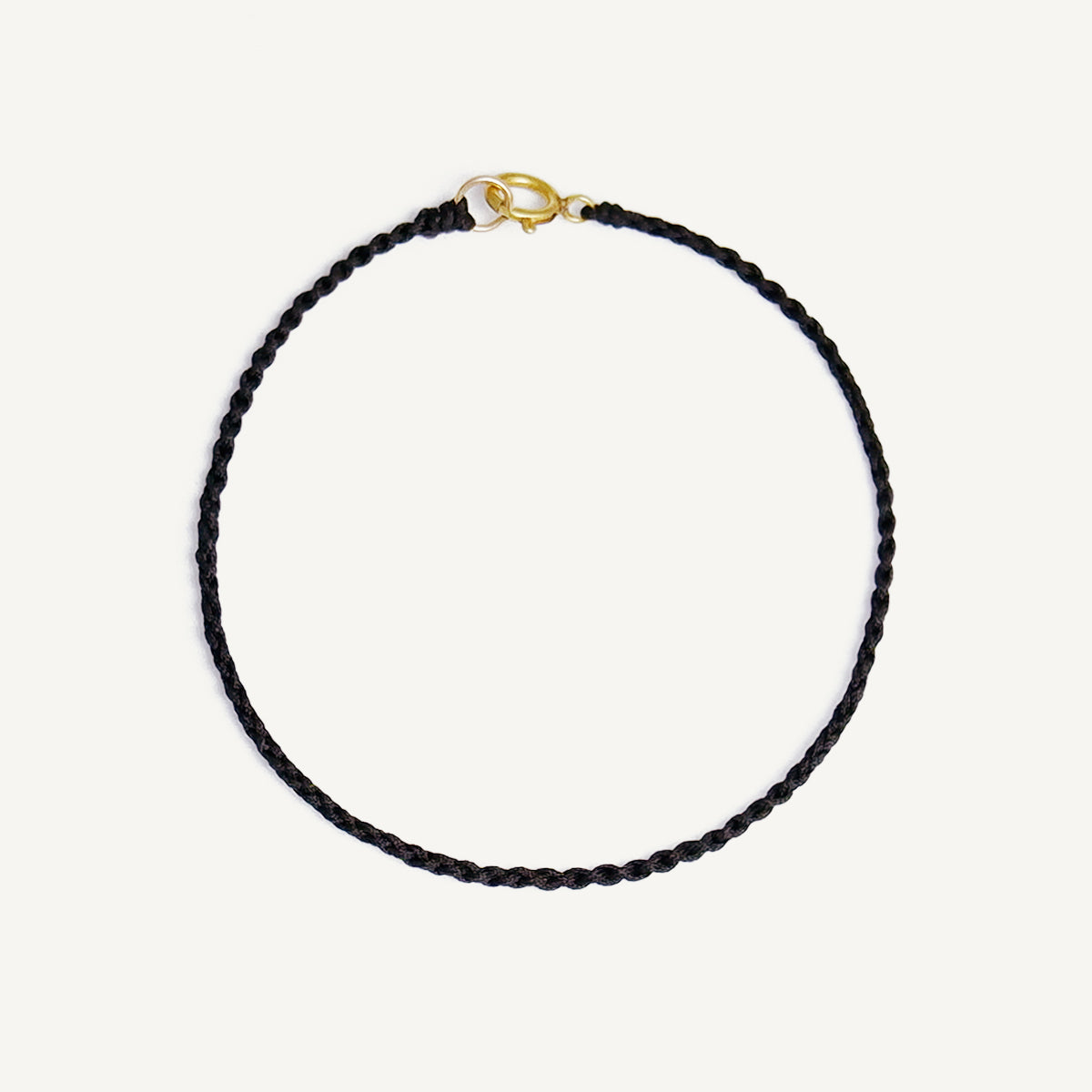 The Black and Gold Line Bracelet and Anklet