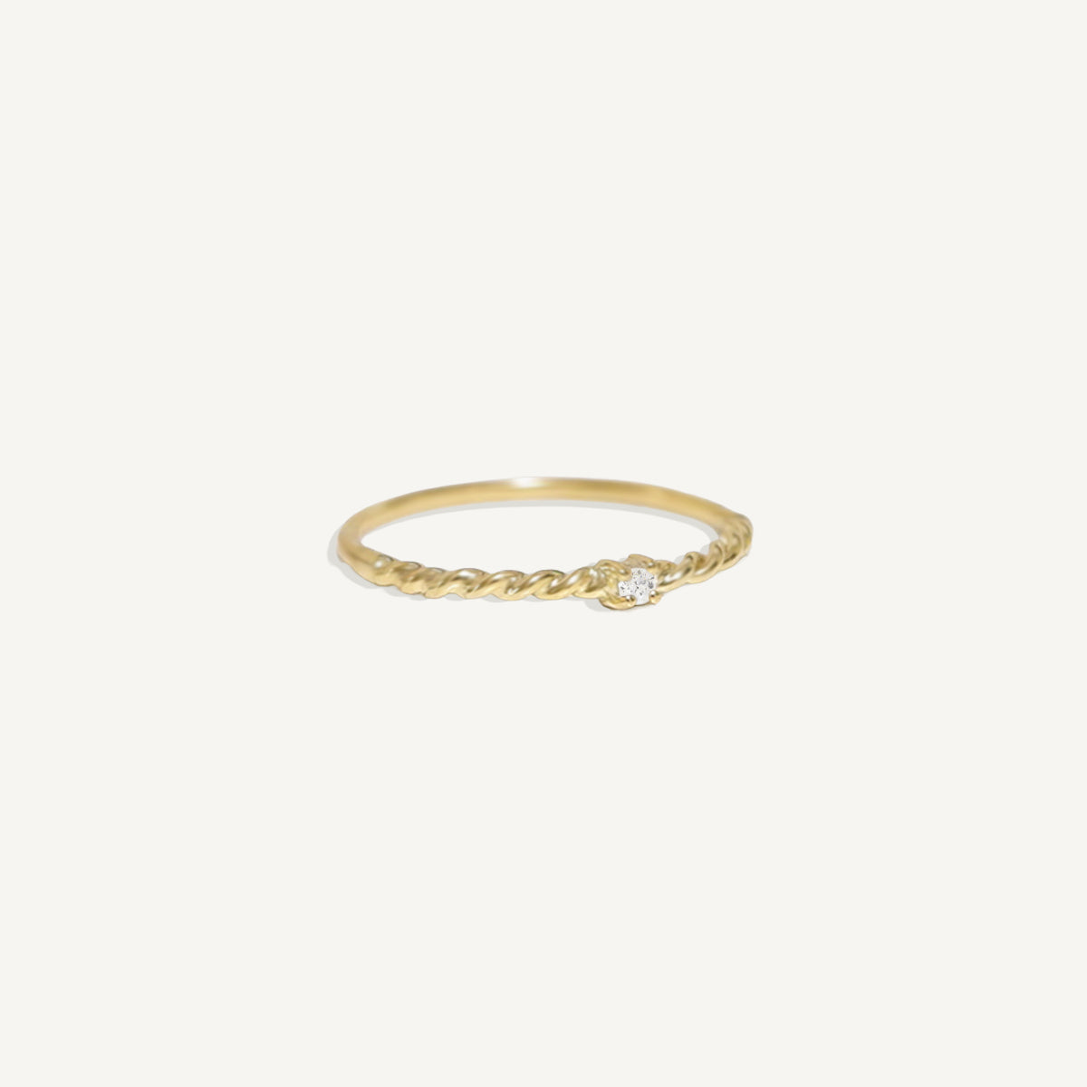 The Boheme Diamond Ring in Solid Gold