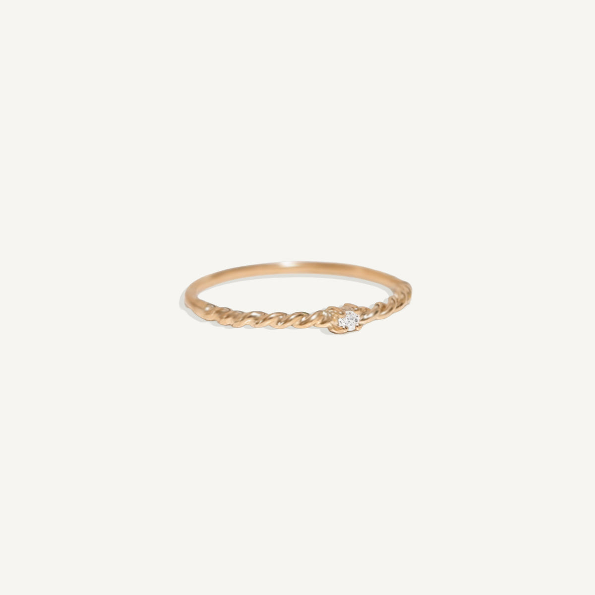 The Boheme Diamond Ring in Solid Gold