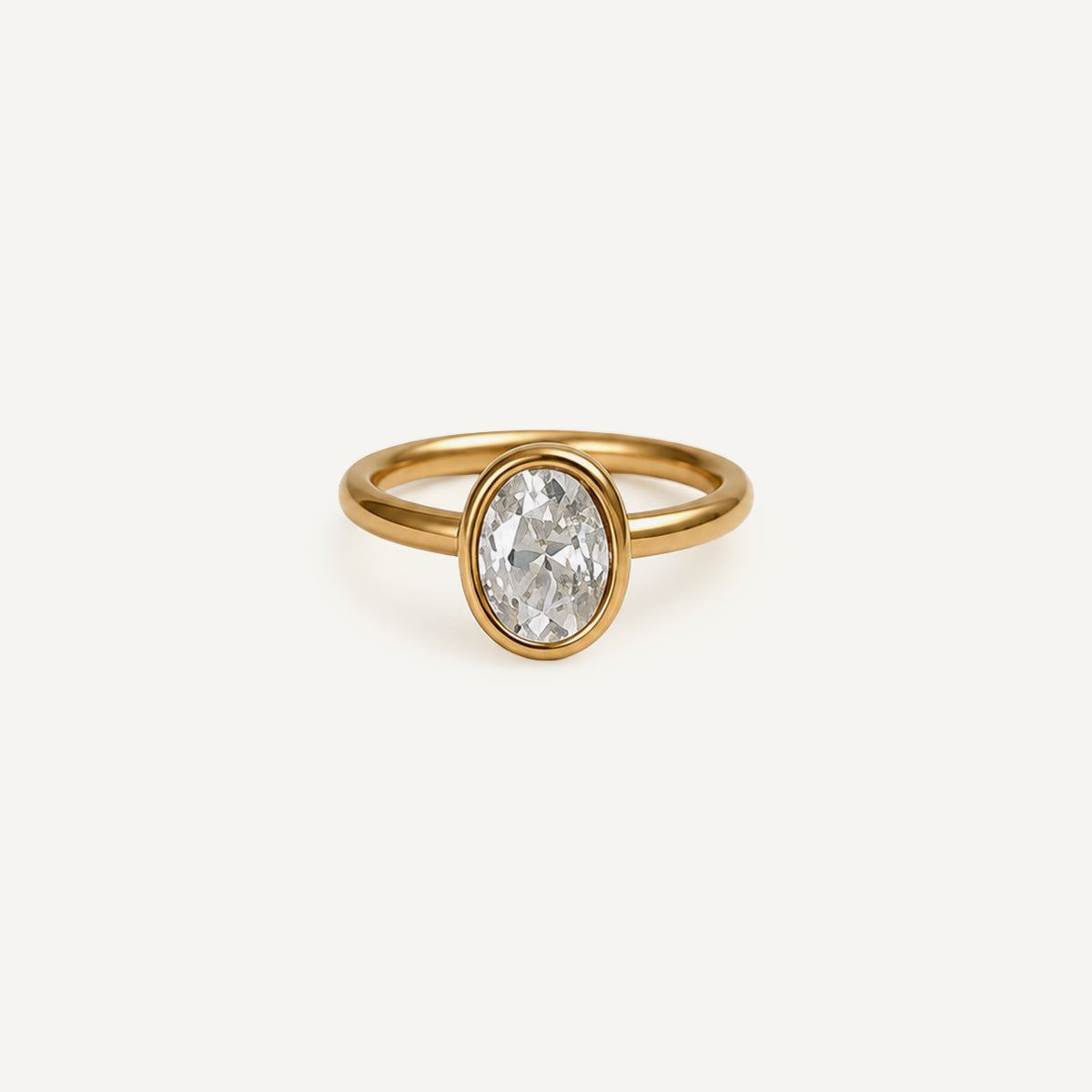 Bold Bezel Ring V2