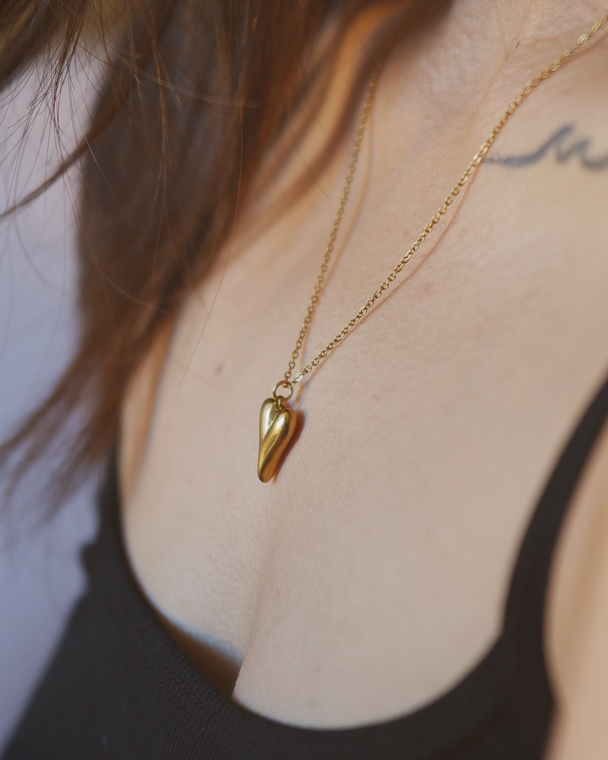 The Bold Full Heart Necklace