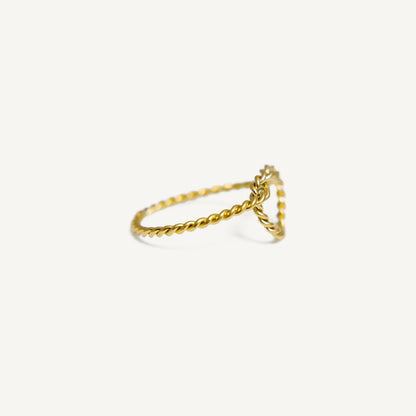 The Brenna Knot Ring