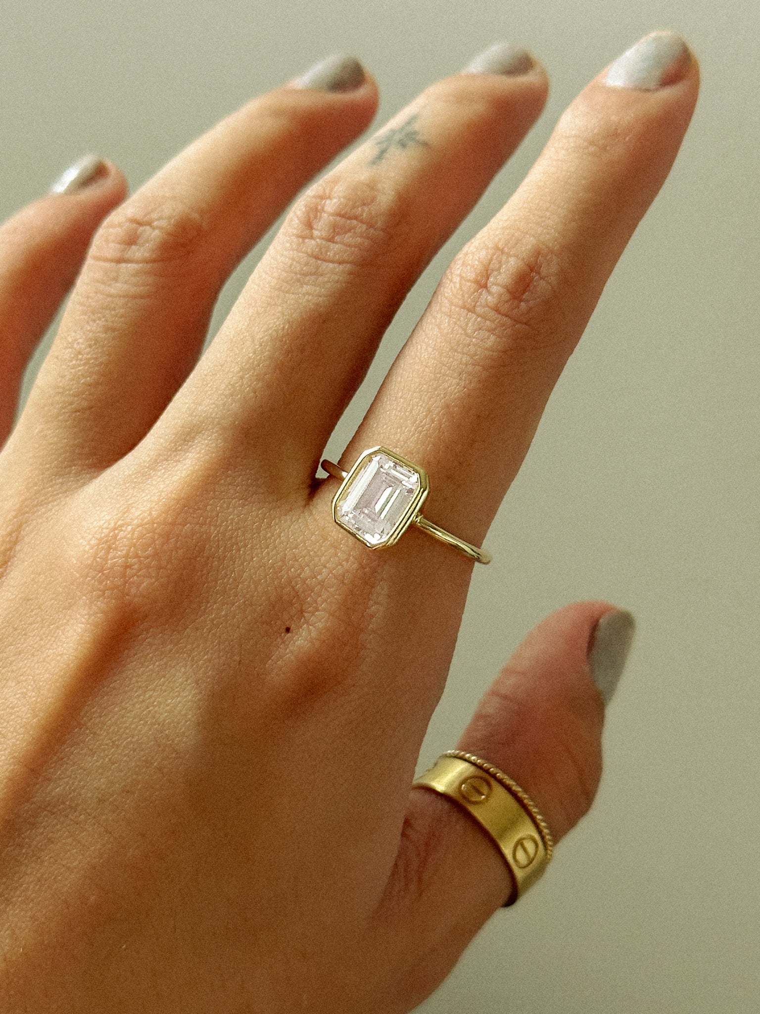 The Bridget Moissanite Ring