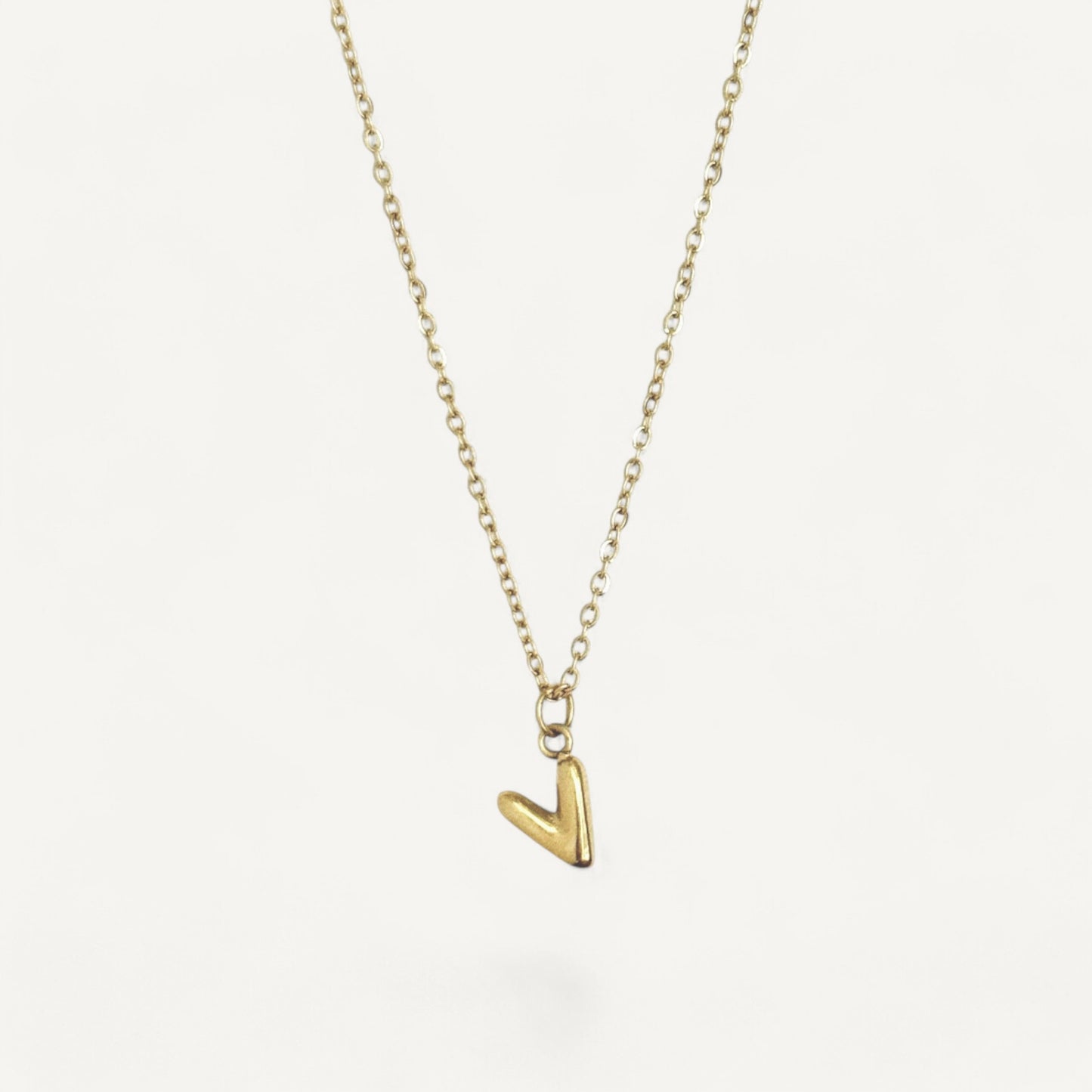 The Bubble Initial Necklace