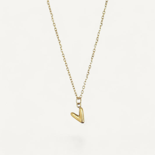 The Bubble Initial Necklace