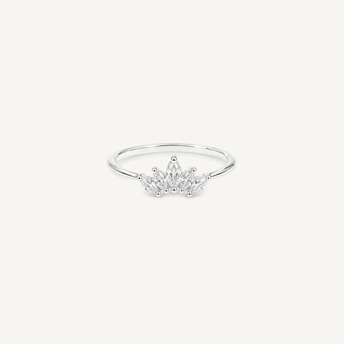 The Calliope Sunrise CZ Ring