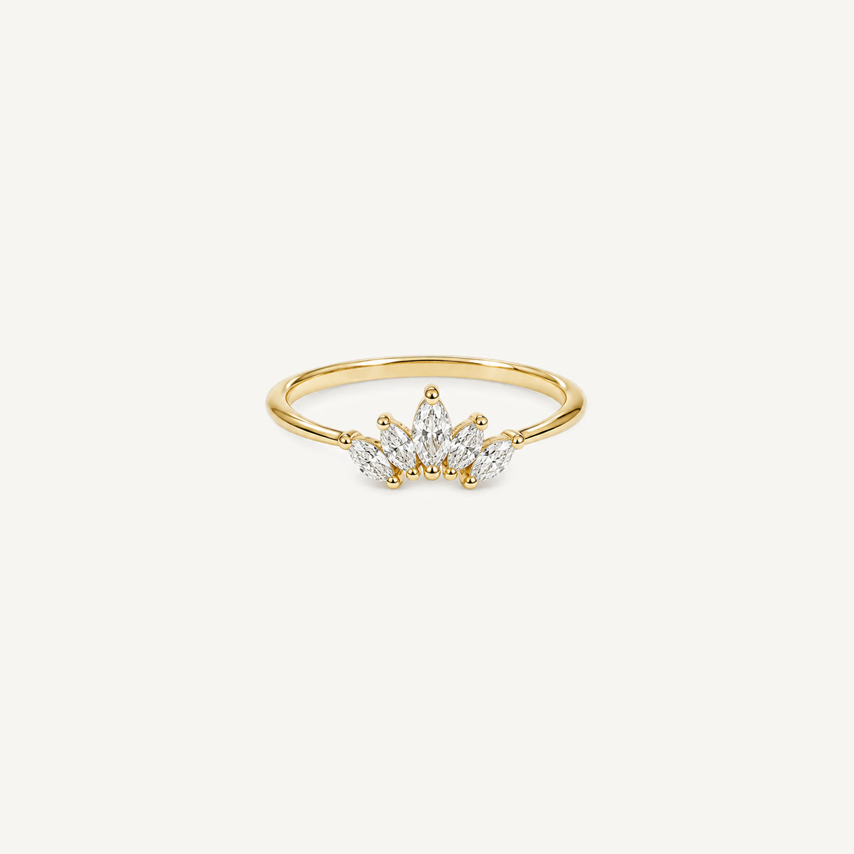 The Calliope Sunrise CZ Ring
