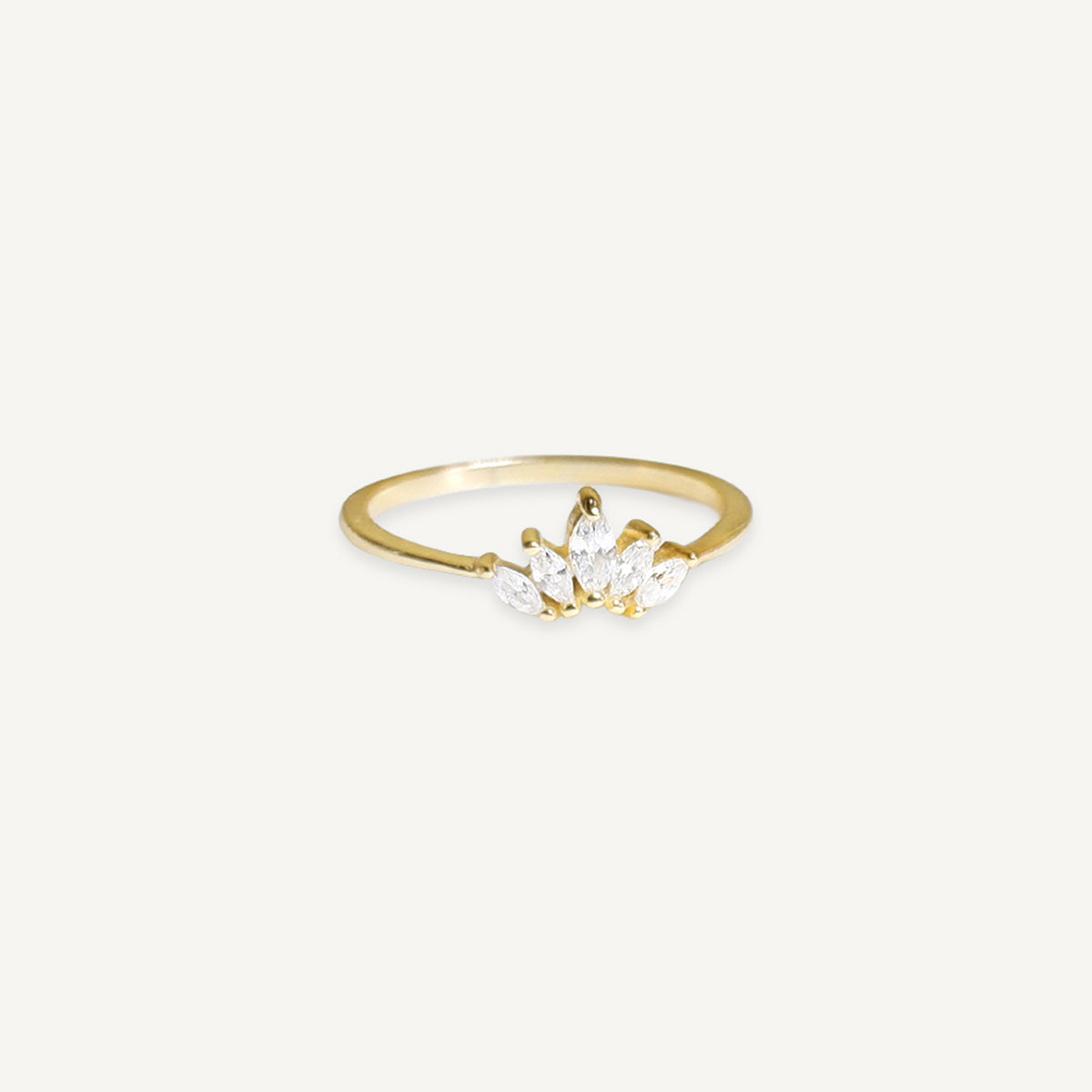 The Calliope Sunrise CZ Ring
