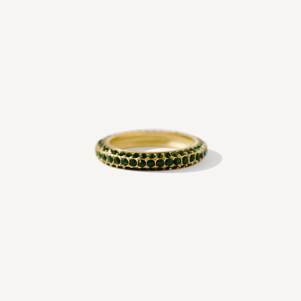 The Full Pave Chunky Dome Ring