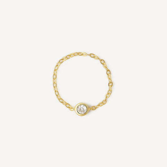 The Classic Solitaire Chain Ring