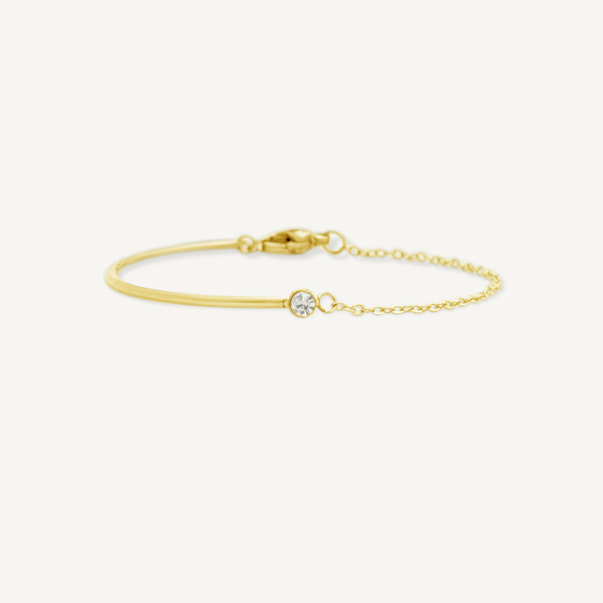 Classic Solitaire Chain and Bangle