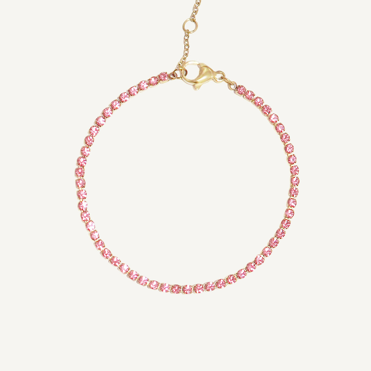 The Mini Tennis Birthstone Bracelet
