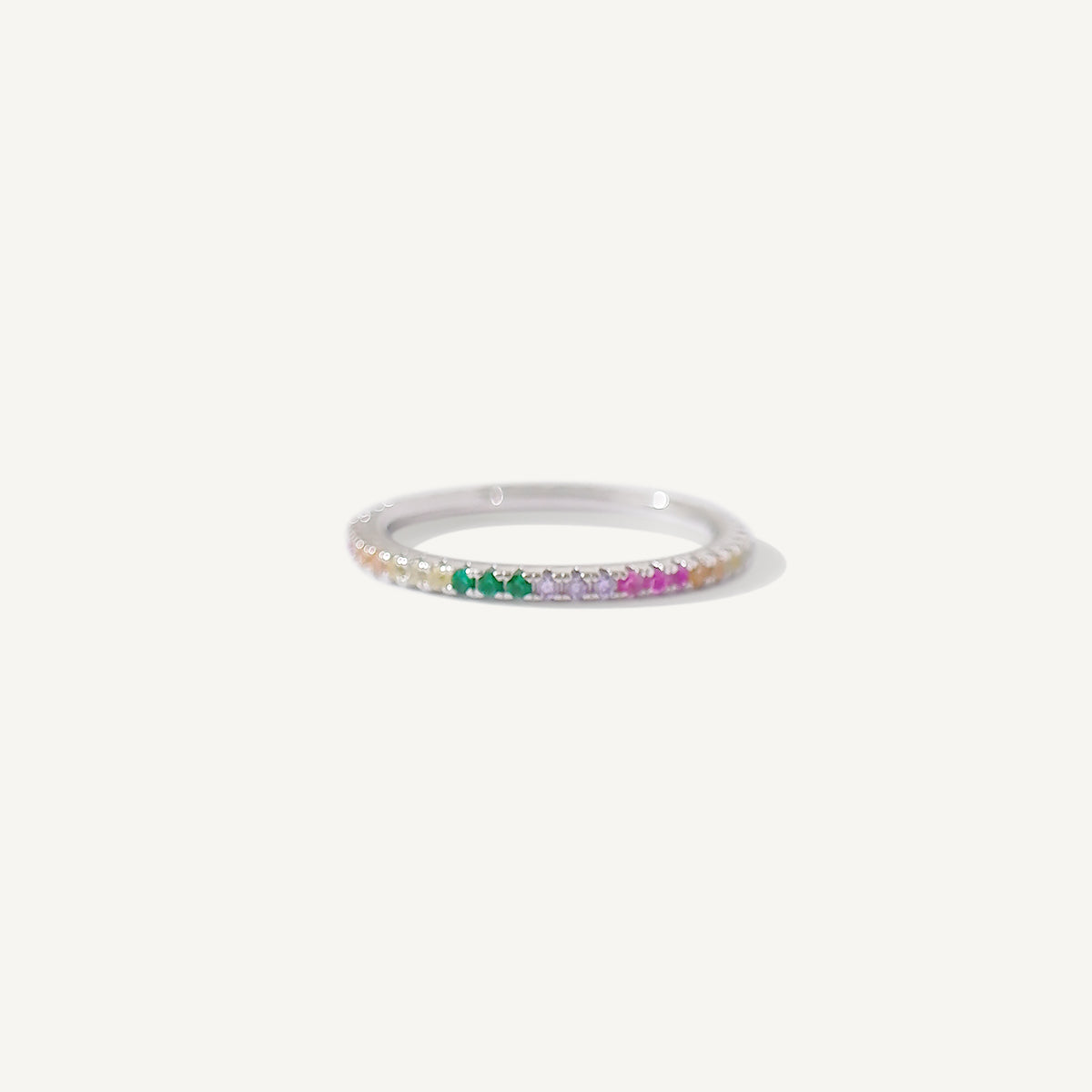 The Multi Birthstone Full Eternity Ring
