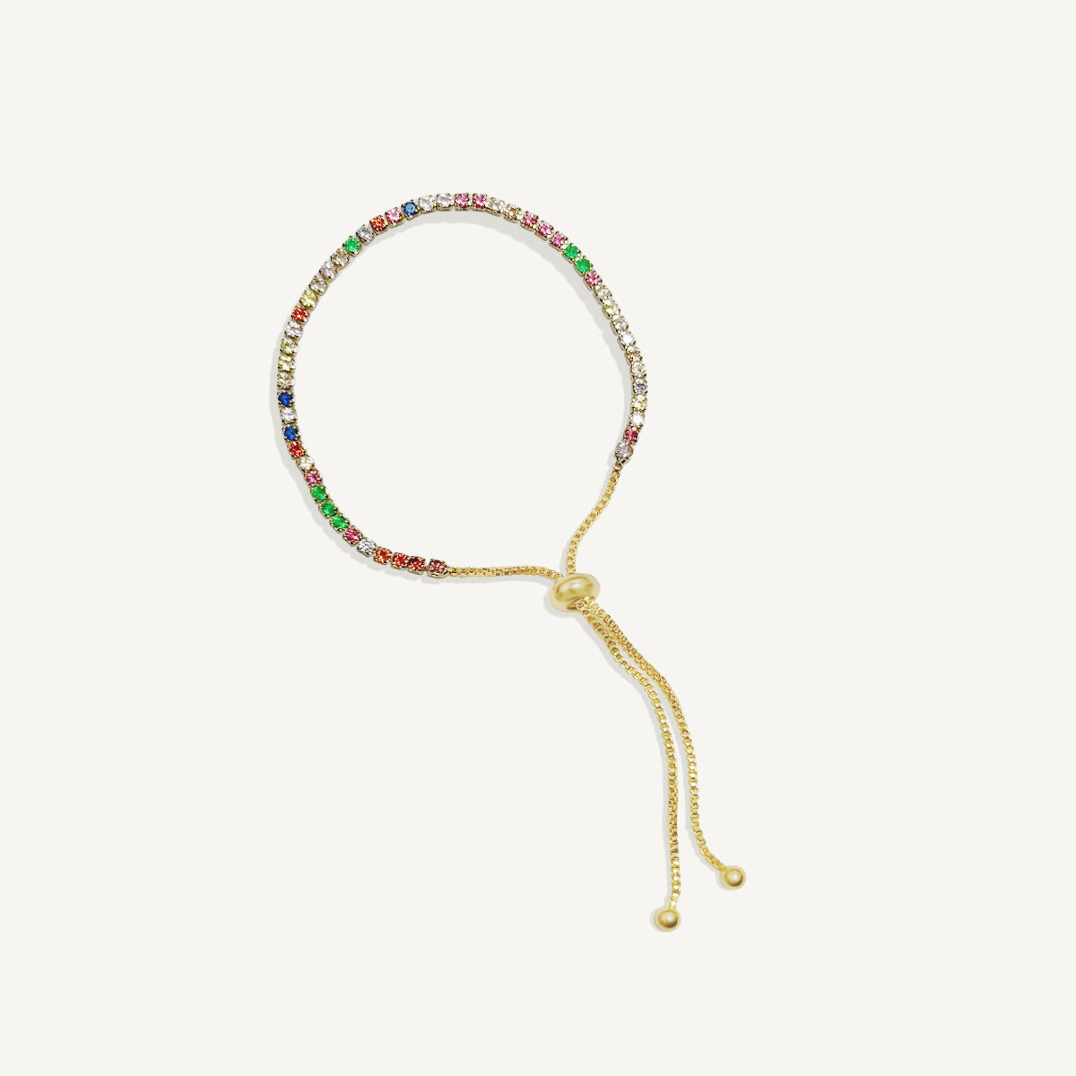 The Any-size Mini Tennis Color Play Bracelet