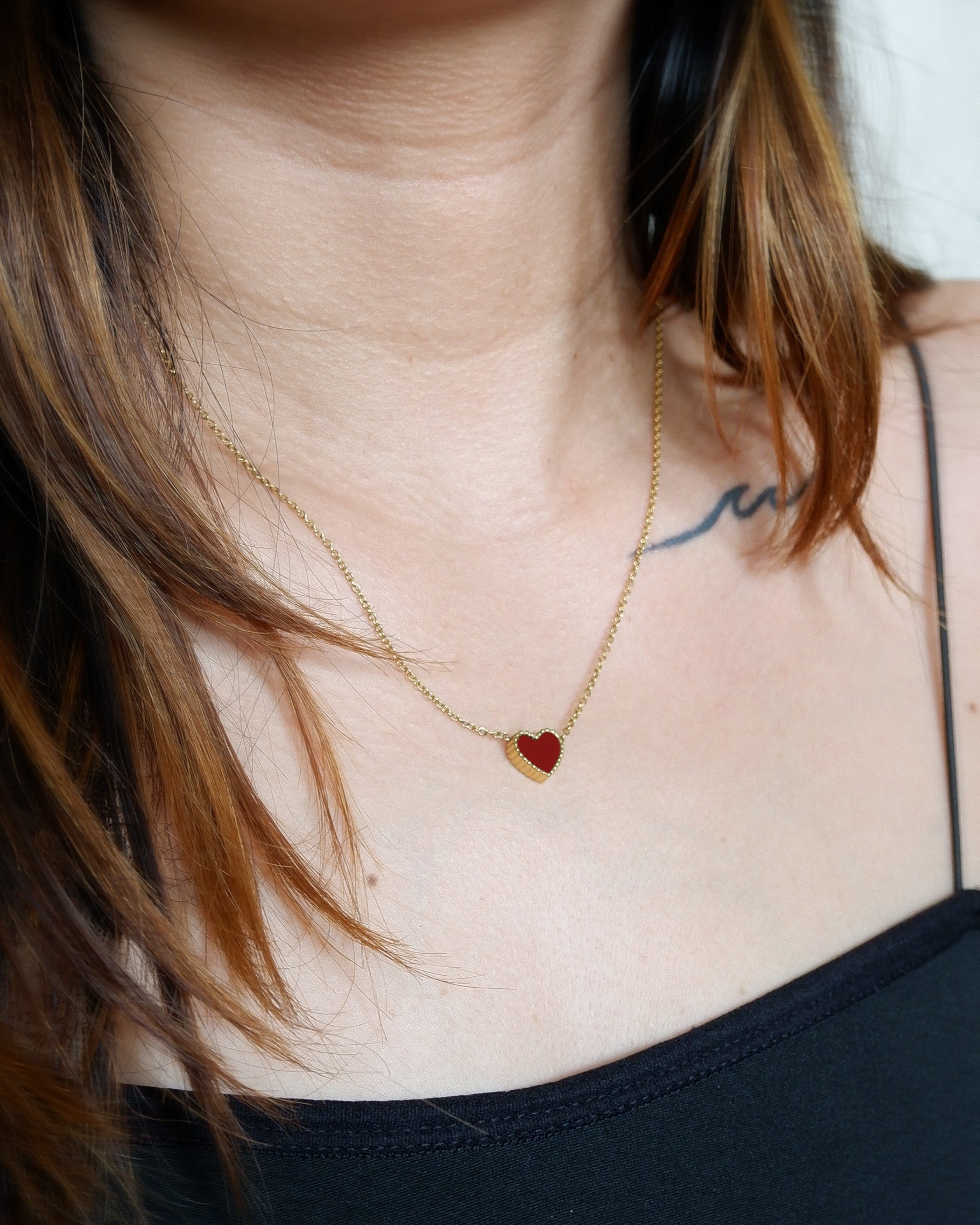 The Color Play Heart Necklace