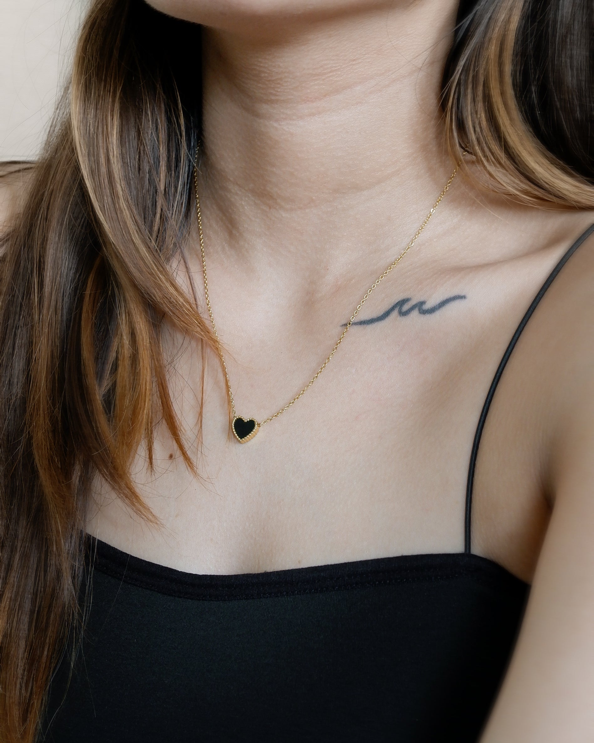 The Color Play Heart Necklace