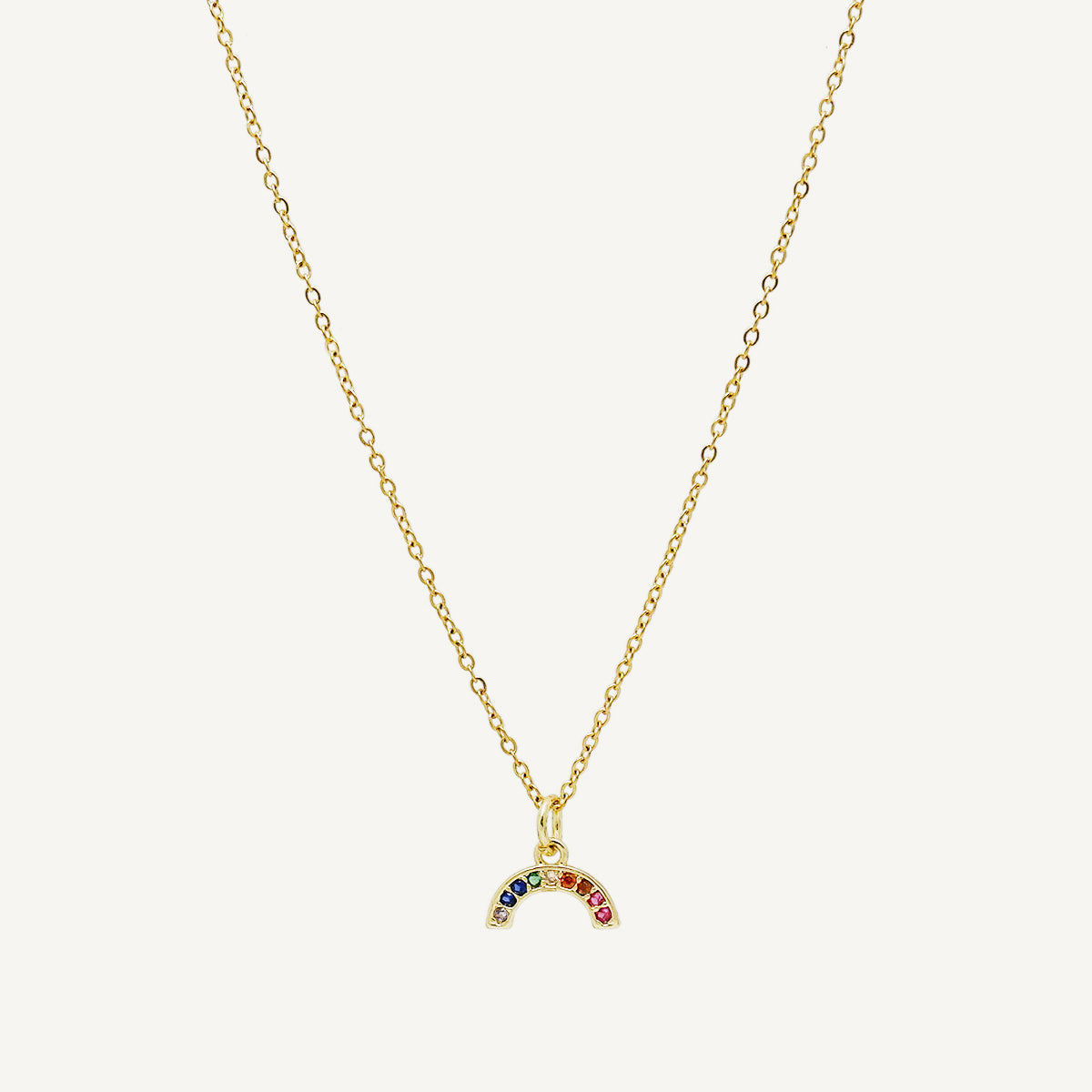 The Color Play Rainbow Necklace