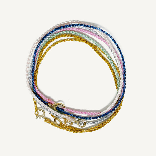 The Color Play Line Bracelet and Anklet