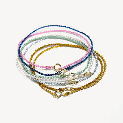 The Color Play Line Bracelet and Anklet