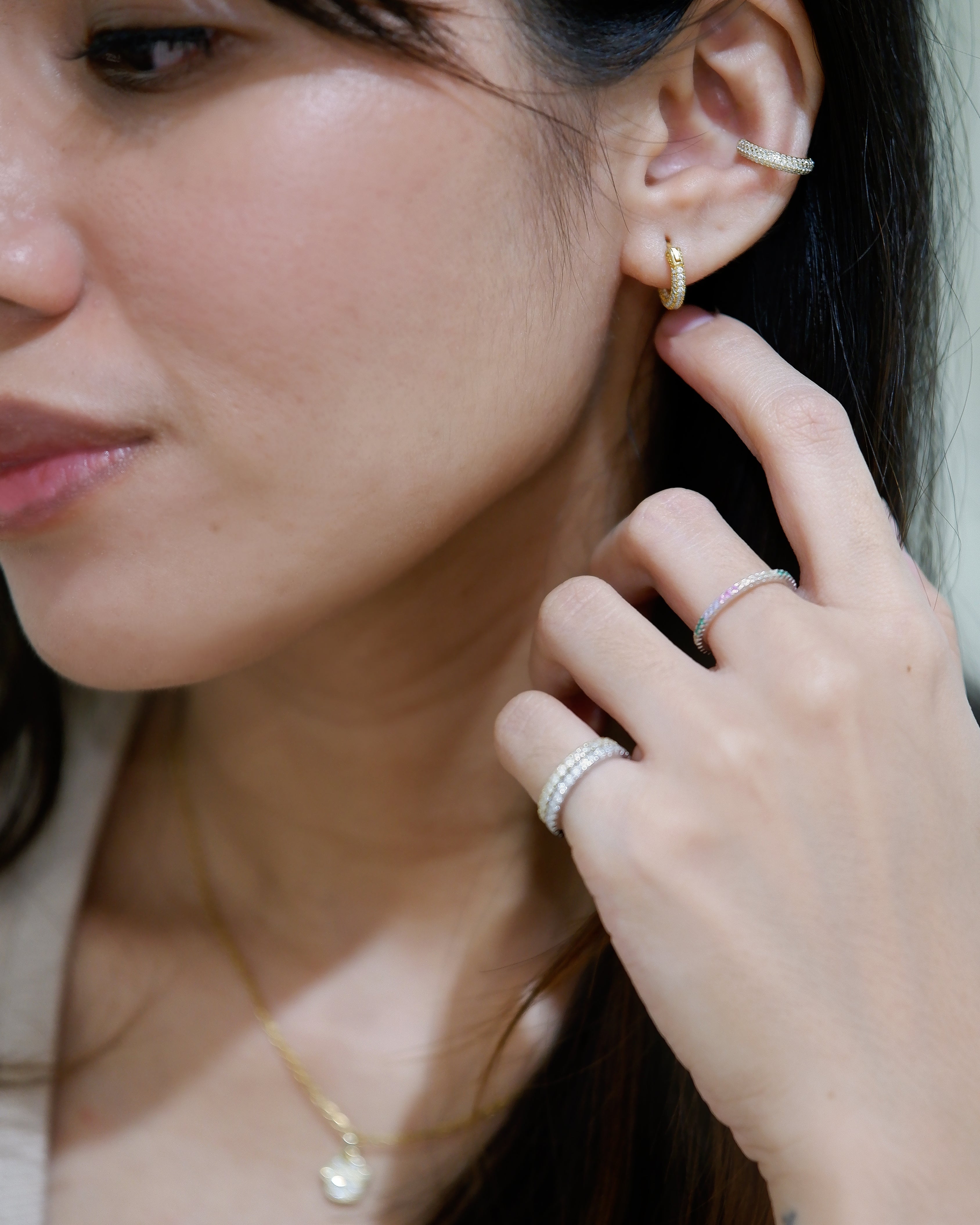 The Multi Birthstone Full Eternity Ring