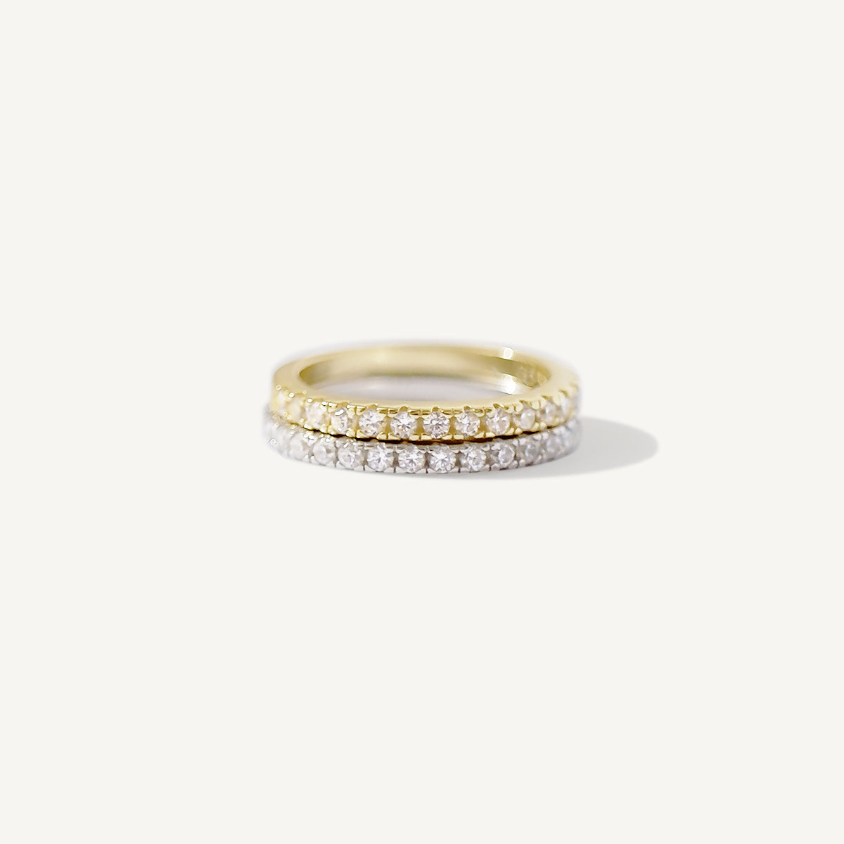 The Classic Half/Full Eternity Pinky Ring