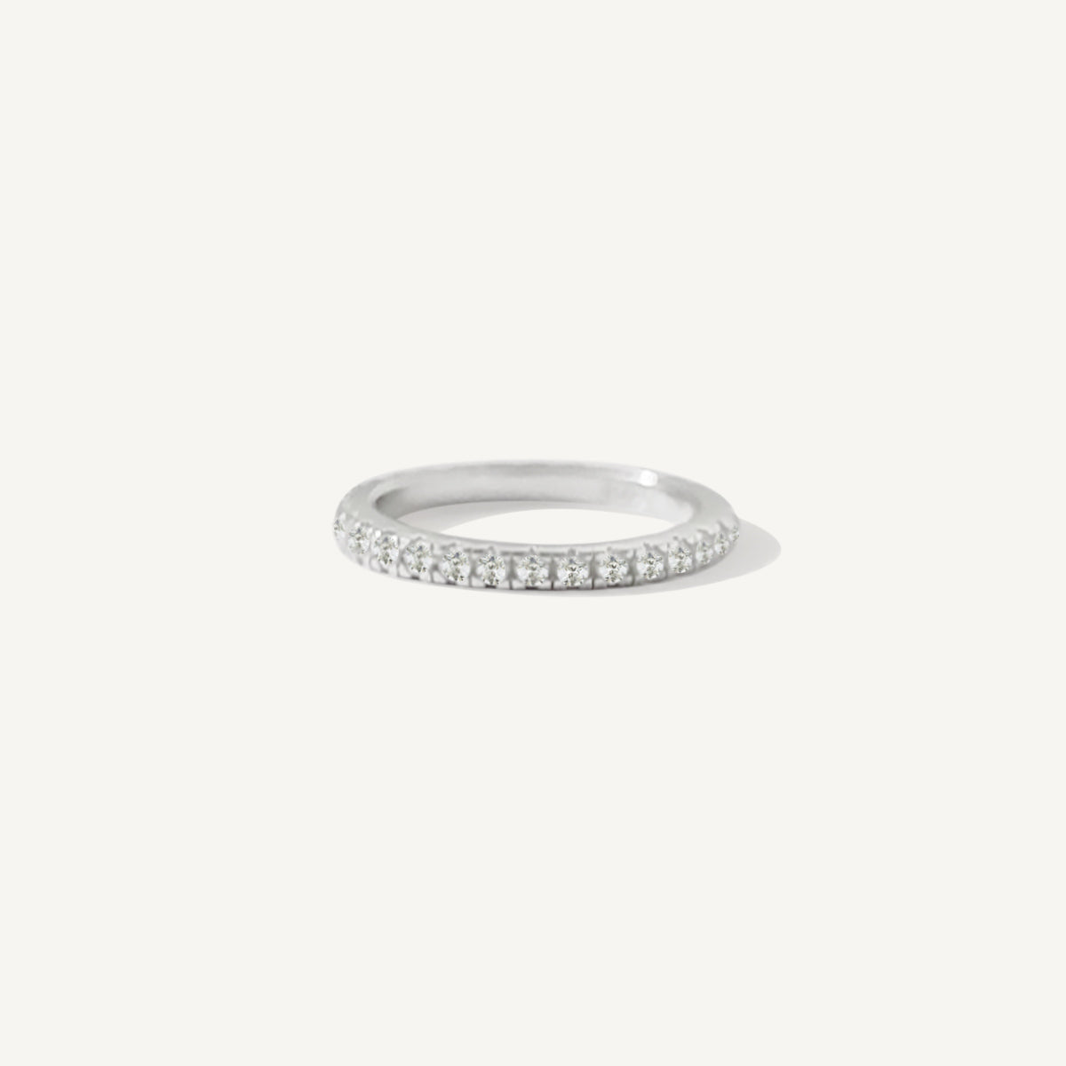 The Classic Half/Full Eternity Pinky Ring
