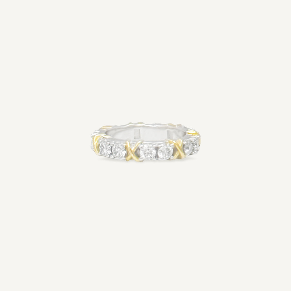 The Estelle Xo Moissanite Ring in Size 5