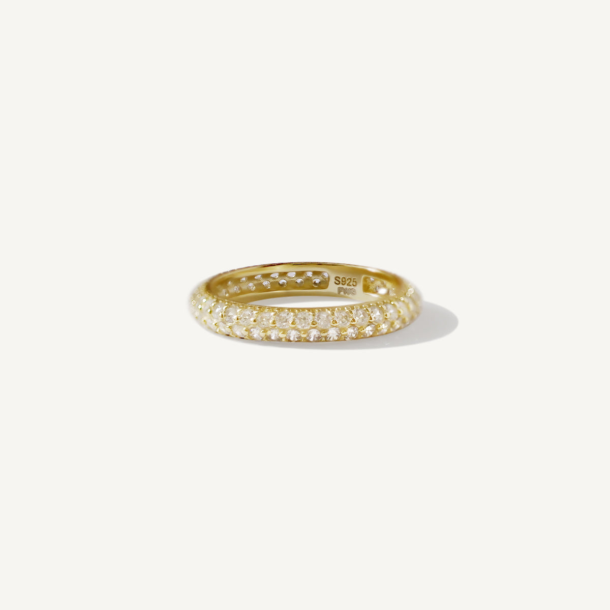 The Everyday Full Pave Dome Ring