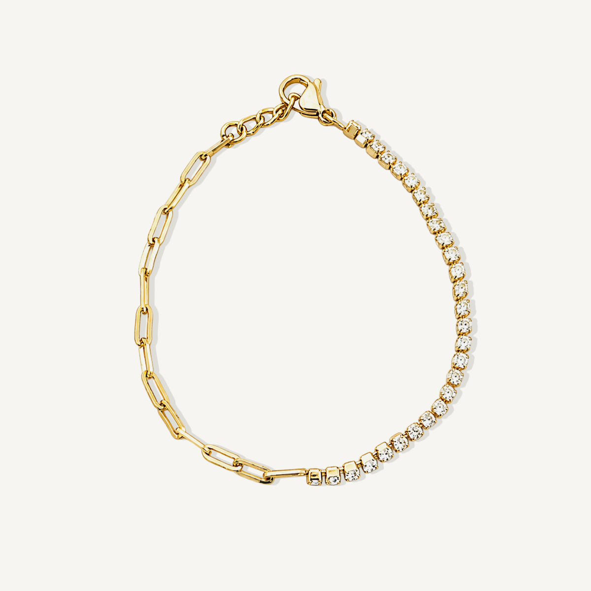 The Filly Tennis Duo Birthstone Bracelet