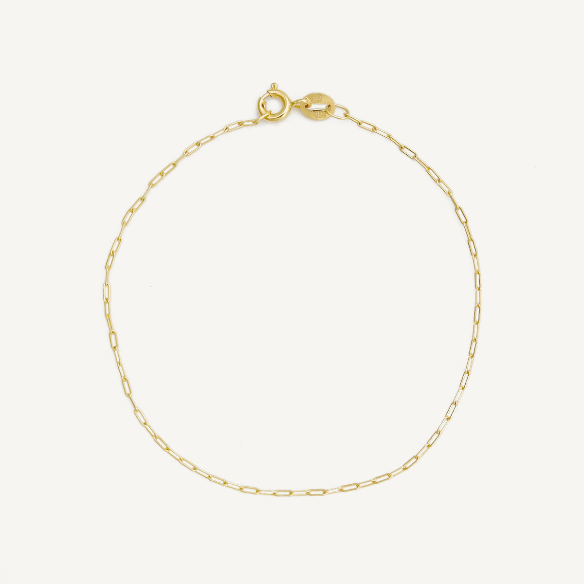 The Mini Filly Bracelet in Solid Gold
