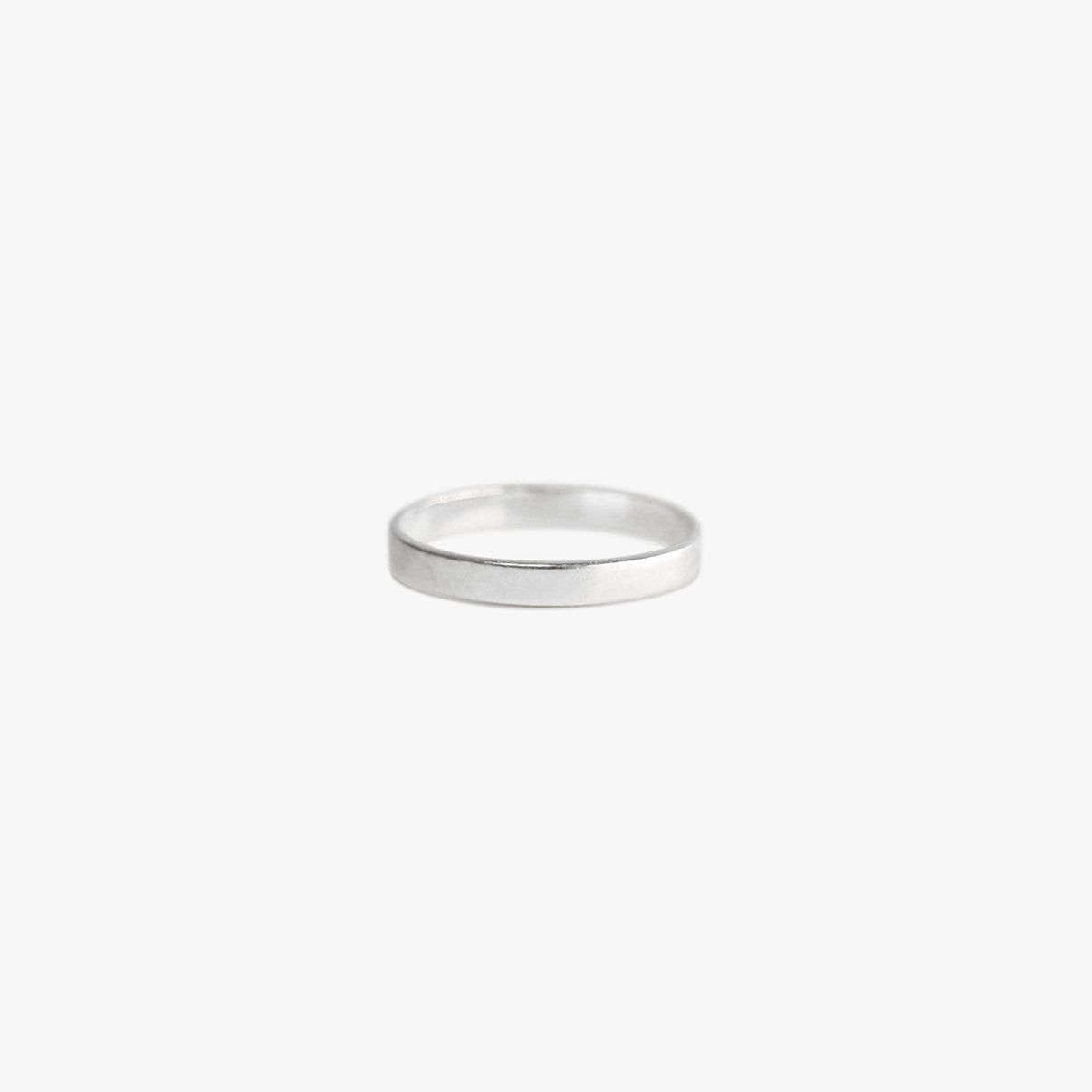 The Damien 3mm Slim Ring in Solid Gold