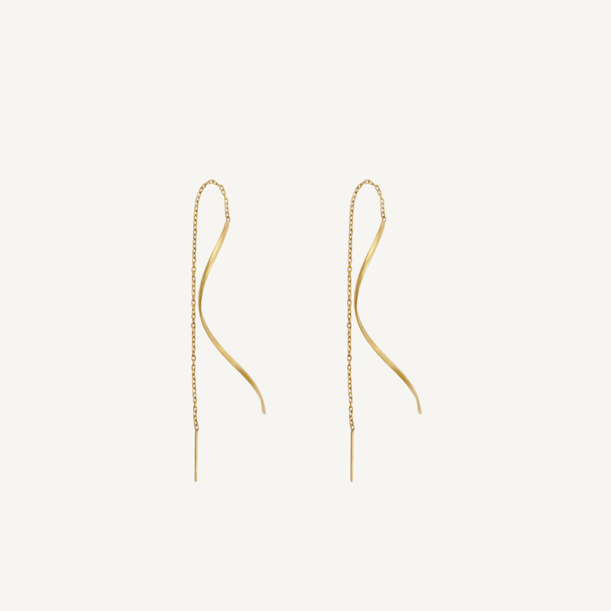 The Flowy Long Drop Earrings
