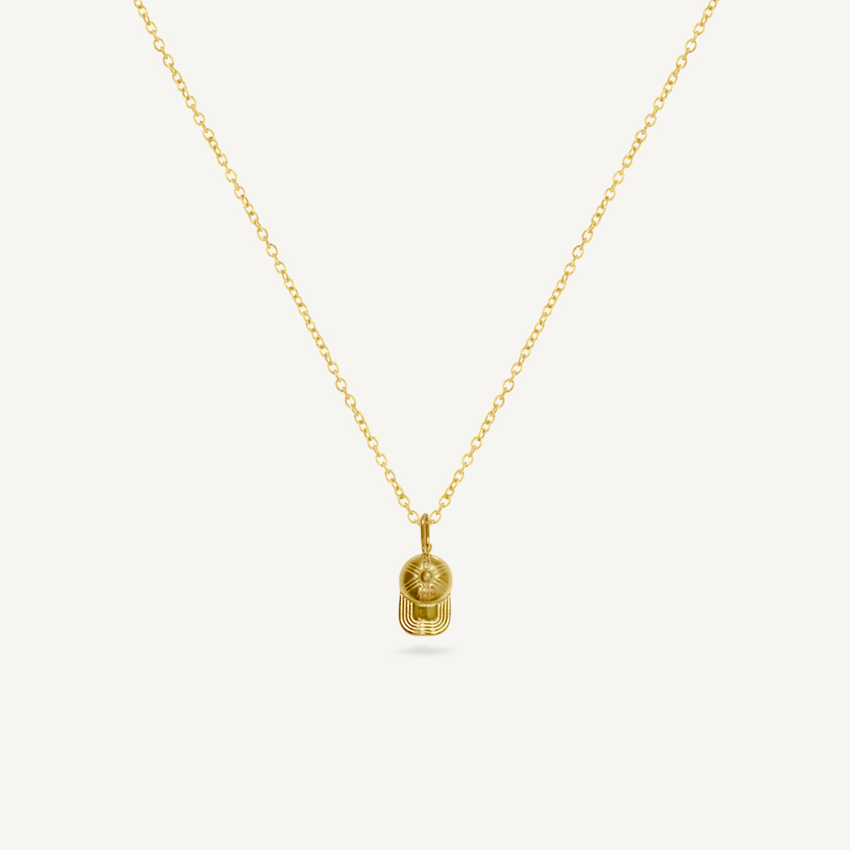 The Dainty Golden Cap Necklace